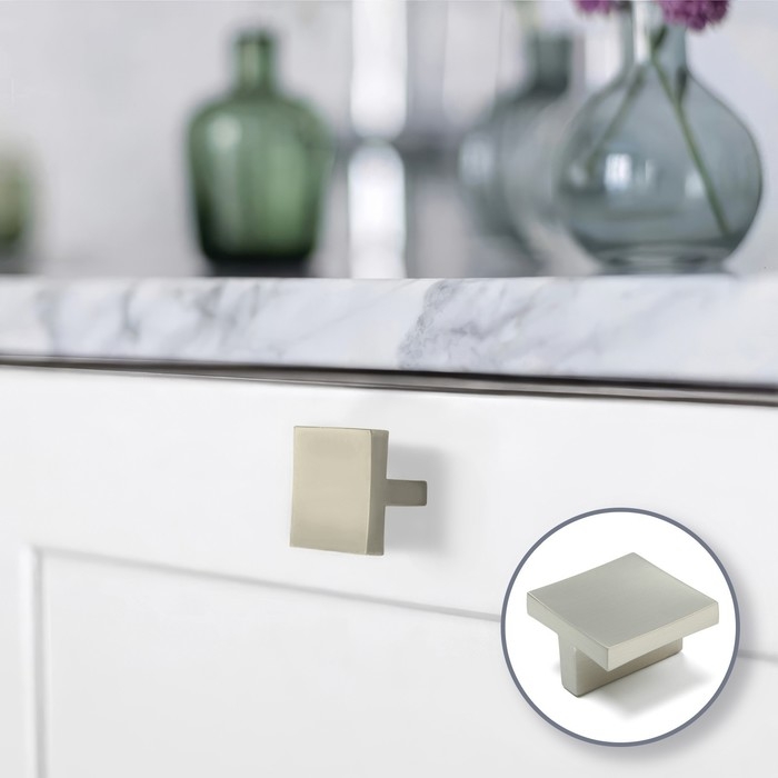 Ручка мебельная CAPPIO RT201, цвет сатиновый серый Ручка мебельная CAPPIO RT201, цвет сатиновый серый