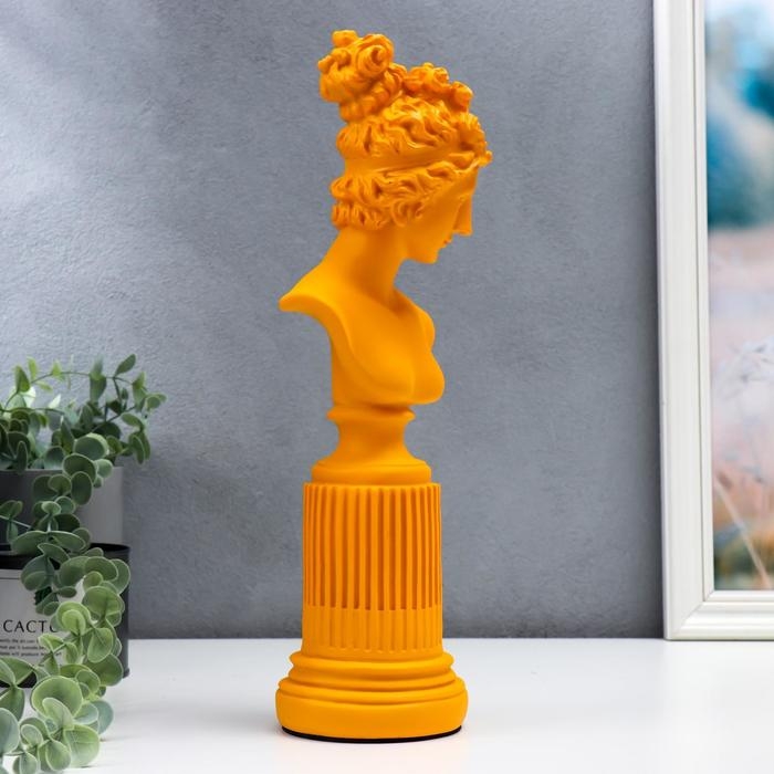 Сувенир полистоун Сувенир полистоун "Муза" жёлтая 36х10 см