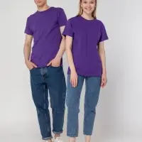 Футболка унисекс T-bolka 160, фиолетовая, размер XXXL