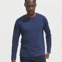 Футболка с длинным рукавом Imperial LSL Men серый меланж, размер 3XL Футболка с длинным рукавом Imperial LSL Men серый меланж, размер 3XL