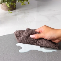 Набор салфеток сервировочных на стол Magistro &laquo;Тэм&raquo;, 44&times;35 см, 4 шт, цвет серый