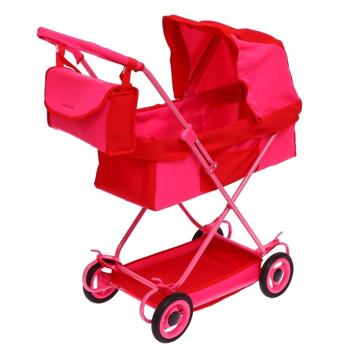 Коляска кукольная № 16, цвет МИКС Коляска кукольная № 16, цвет МИКС