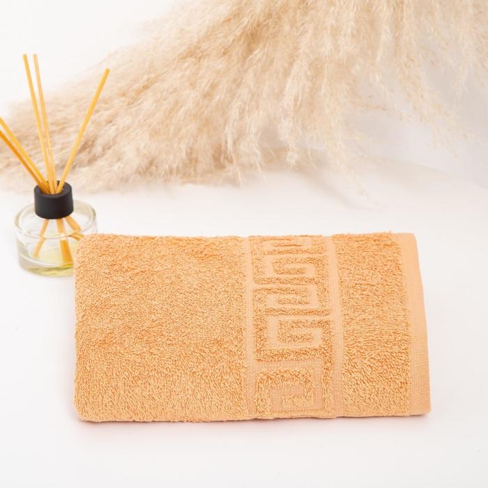 Полотенце махровое с греческим бордюром 70х140 см, GOLD EARTH, хлопок 100%, 430г/м2 Полотенце махровое с греческим бордюром 70х140 см, GOLD EARTH, хлопок 100%, 430г/м2