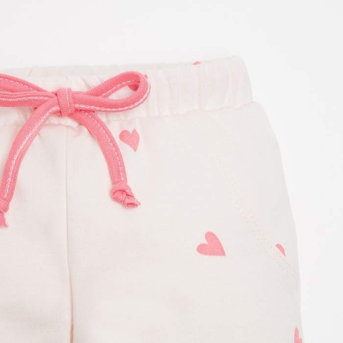 Комплект: джемпер и брюки Крошка Я &laquo;Зайчик&raquo;, рост 74-80 см, цвет бежевый