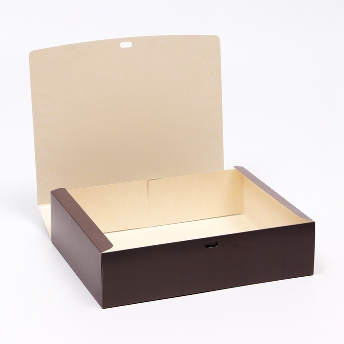 Коробка складная &laquo;Серая темная&raquo;, 31 х 24,5 х 9 см