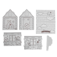 Домик-раскраска &laquo;Колобок&raquo; 3 в 1