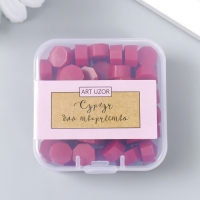 Сургуч в гранулах в коробочке "Восьмигранник" вишневый 25 гр 2х5,5х5,5 см Сургуч в гранулах в коробочке "Восьмигранник" вишневый 25 гр 2х5,5х5,5 см