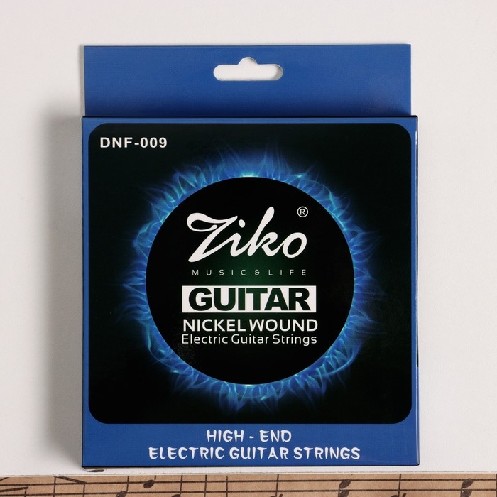 Струны электрогитары Ziko DNF-009 никелевые 09-42 Струны электрогитары Ziko DNF-009 никелевые 09-42