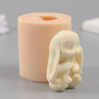 Молд силиконовый "Зайчик лапуля" 4,7х4,7х7 см МИКС Молд силиконовый "Зайчик лапуля" 4,7х4,7х7 см МИКС