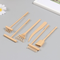 Декор "Инструменты для садов Дзен" набор 6 шт Декор "Инструменты для садов Дзен" набор 6 шт