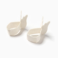 Новый год. Набор декоративных колец для салфеток "Крылья" 2 шт, d=5 см, 100% п/э, фетр Новый год. Набор декоративных колец для салфеток "Крылья" 2 шт, d=5 см, 100% п/э, фетр