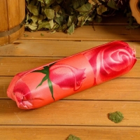 Валик с лавандой и стружкой можжевельника, сувенирная, 10×28 см, микс Валик с лавандой и стружкой можжевельника, сувенирная, 10×28 см, микс