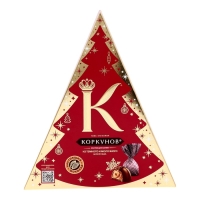 Набор шоколадных конфет Коркунов "Елка", новогодняя коллекция, 73 г