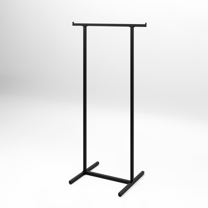 Вешало напольное с выносом 800&times;500&times;1500, цвет чёрный
