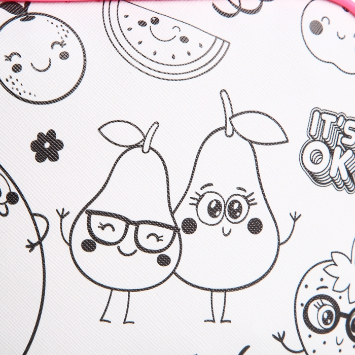 Сумка детская для девочки через плечо "Весёлые друзья" 17х13х5 см