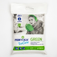 Противогололёдный реагент Fertika IceCare Green -20С 5 кг Противогололёдный реагент Fertika IceCare Green -20С 5 кг