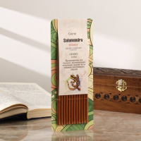 Свеча магическая медовая с диким сафлором для восстановления энергии «Salamandra», 12 штук Свеча магическая медовая с диким сафлором для восстановления энергии «Salamandra», 12 штук