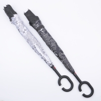 Зонт - наоборот «Надпись», механический, 8 спиц, R = 53/60 см, D = 120 см, цвет МИКС Зонт - наоборот «Надпись», механический, 8 спиц, R = 53/60 см, D = 120 см, цвет МИКС