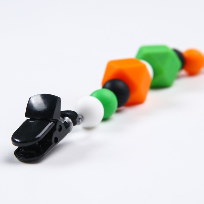 Прорезыватель силиконовый на держателе «Котик», Крошка Я Прорезыватель силиконовый на держателе «Котик», Крошка Я