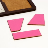 Развивающая доска &laquo;Сложи квадрат&raquo; 1 уровень сложности