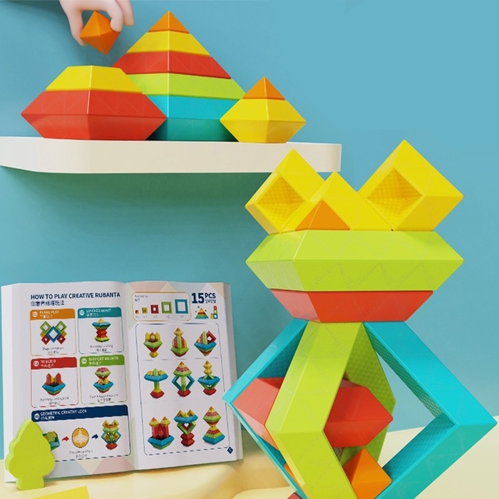 Конструктор-пирамидка &laquo;Эрудит&raquo;, 30 деталей