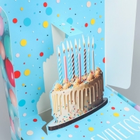 Коробка подарочная складная, упаковка, &laquo;Всё сбудется&raquo;, 26 х 26 х 8 см