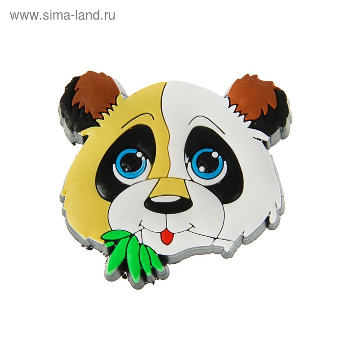 Ручка кнопка детская KID 001, Ручка кнопка детская KID 001, "Панда", резиновая