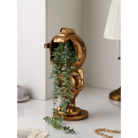 Подставка для мелочей «Астронавт», полистоун, 44 см, цвет золото Подставка для мелочей «Астронавт», полистоун, 44 см, цвет золото