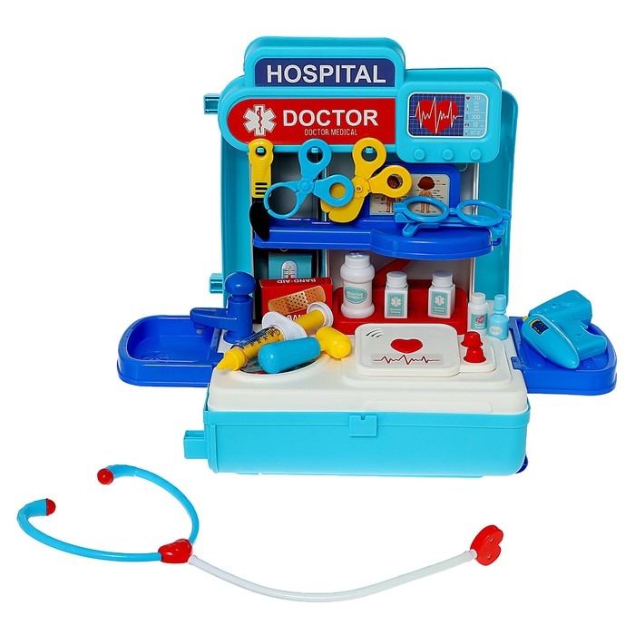 Игровой набор &laquo;Доктор&raquo; в чемоданчике, с аксессуарами