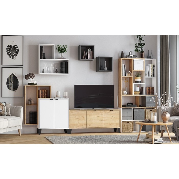 Полка Куб ГКБ-1 Гира350х250х350 графит серый Полка Куб ГКБ-1 Гира350х250х350 графит серый