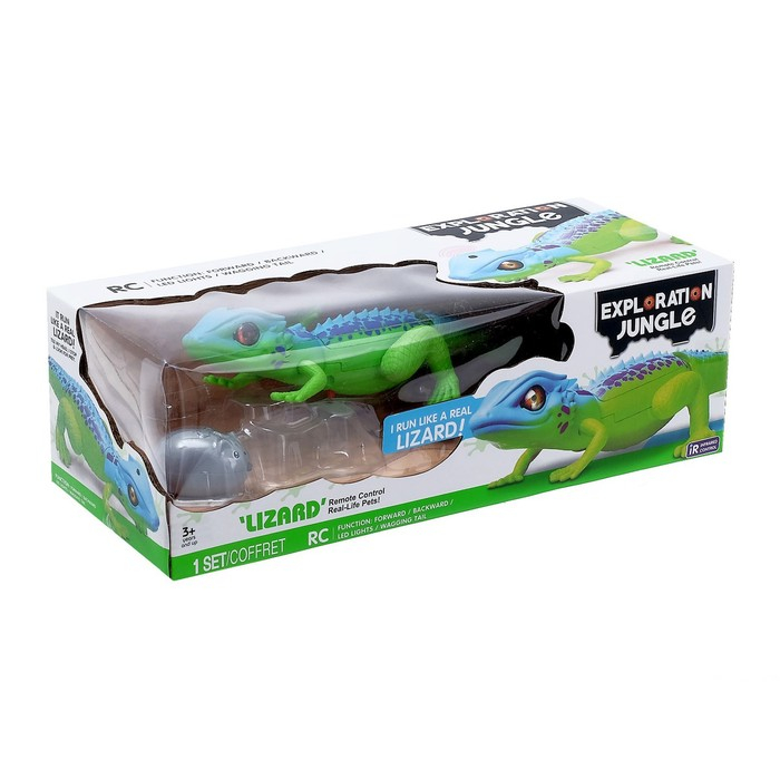Робот радиоуправляемый «Ящерица», световые эффекты, работает от батареек Робот радиоуправляемый «Ящерица», световые эффекты, работает от батареек