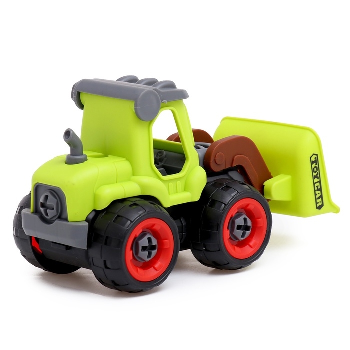 Конструктор винтовой &laquo;Фермерский погрузчик&raquo;, с отвёрткой, 25 деталей