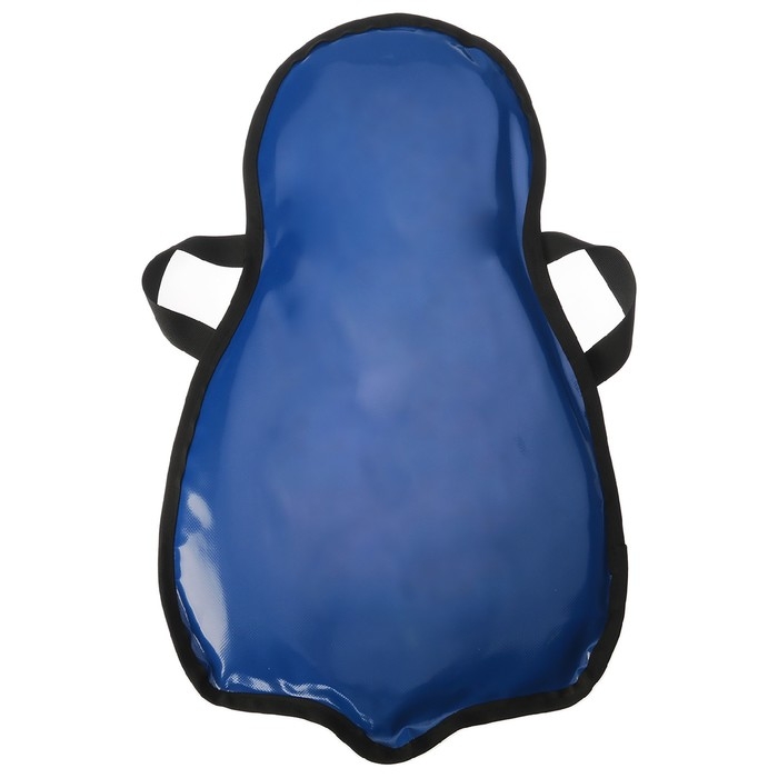 Санки-ледянки &laquo;Машинка № 7&raquo;, размер 66 х 41 см, цвет голубой