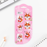 Закладки магнитные, 6 шт «Корги» Закладки магнитные, 6 шт «Корги»