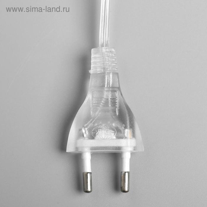 Светодиодная фигура &laquo;Снежинка&raquo; 30 см, пластик, 220 В, свечение белое