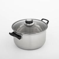 Кастрюля из нержавеющей стали Доляна «Чёрная ночь», 3 л, с крышкой Кастрюля из нержавеющей стали Доляна «Чёрная ночь», 3 л, с крышкой