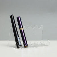 Подставка под тушь на 5 позиций, 15&times;7,5&times;8 см, оргстекло 2 см, В ЗАЩИТНОЙ ПЛЁНКЕ