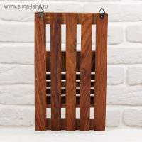 Ключница дерево "Открытая" 5,5х15х25 см Ключница дерево "Открытая" 5,5х15х25 см