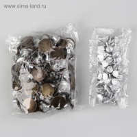 Набор джинсовых пуговиц, 17 мм, 100 &plusmn; 5 шт, цвет бронзовый