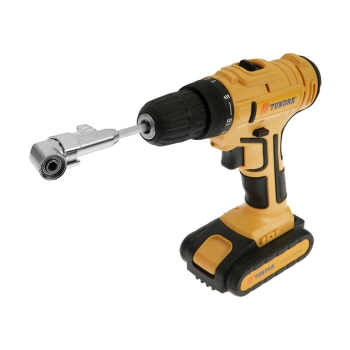 Адаптер угловой для дрели ТУНДРА, удлиненный, для работы в труднодоступоных местах Адаптер угловой для дрели ТУНДРА, удлиненный, для работы в труднодоступоных местах