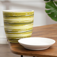 Горшок Фантазия №3 зеленый, 2л Горшок Фантазия №3 зеленый, 2л