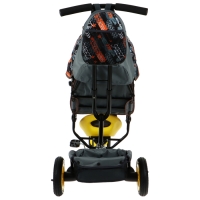 Велосипед трёхколёсный Vivat 1, принт скорость, оранжевый Велосипед трёхколёсный Vivat 1, принт скорость, оранжевый