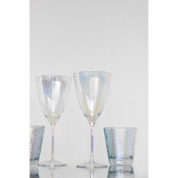 Бокал для вина стеклянный Magistro &laquo;Жемчуг&raquo;, 400 мл, 9,5&times;23 см, цвет перламутровый