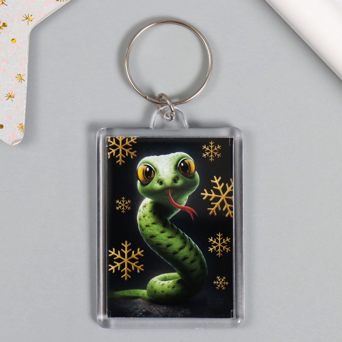 Новогодний брелок Новогодний брелок "Глазастик" 3,5х5 см