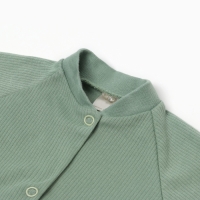 Комбинезон детский с закрытыми ножками, цвет зеленый, рост 56 см Комбинезон детский с закрытыми ножками, цвет зеленый, рост 56 см