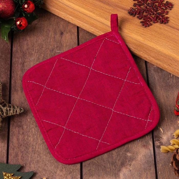 Прихватка Wonderful 17х17 35% хл,65% п/э,ватин 250г/м2 Прихватка Wonderful 17х17 35% хл,65% п/э,ватин 250г/м2