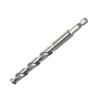 Сверло по металлу "Волжский инструмент", шестигр. хв., 10х133 мм, Р6М5, 5 шт., ГОСТ 10902-77 Сверло по металлу "Волжский инструмент", шестигр. хв., 10х133 мм, Р6М5, 5 шт., ГОСТ 10902-77