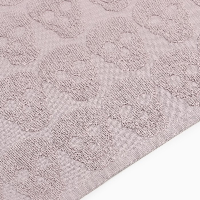 Полотенце махровое Love Life Полотенце махровое Love Life "Sculls" 30*50 см, светло-розовый, 100% хл, 450 гр/м2