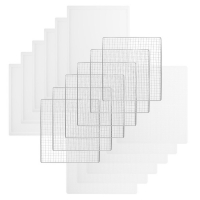 Сушилка для овощей и фруктов Kitfort КТ-1916, 550 Вт, 6 ярусов, серебристая Сушилка для овощей и фруктов Kitfort КТ-1916, 550 Вт, 6 ярусов, серебристая