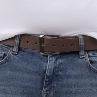 Пряжка для ремня, 5,5 &times; 5,2 см, 40 мм, цвет чёрный никель